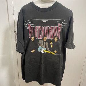 Blackhawk country band  1995-1996 strong enough tour shirt nice man tag